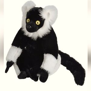 Wild Republic Cuddlekins Plush Stuffed Animal, Ring Tailed Lemur, 12"